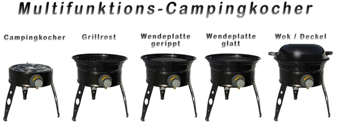Cadac Safari Chef LP Gaskocher, Campingkocher, Multi 