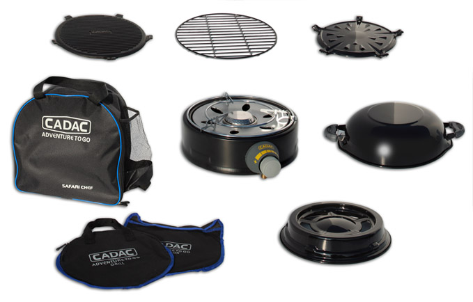 Cadac Safari Chef LP Gaskocher, Campingkocher, Multi 