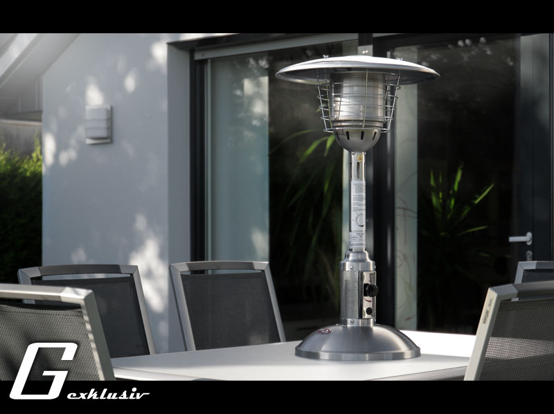Edelstahl Tischstrahler,Terrassenheizstrahler,Tisch ...